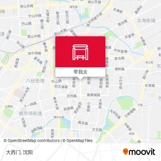 大西门地图