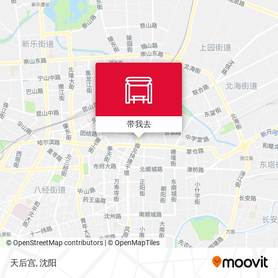 天后宫地图