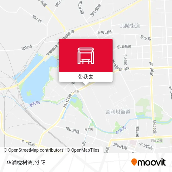 华润橡树湾地图