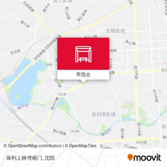 保利上林湾南门地图
