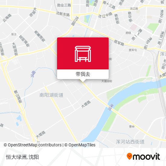 恒大绿洲地图