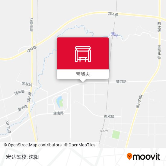 宏达驾校地图