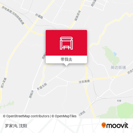 罗家沟地图