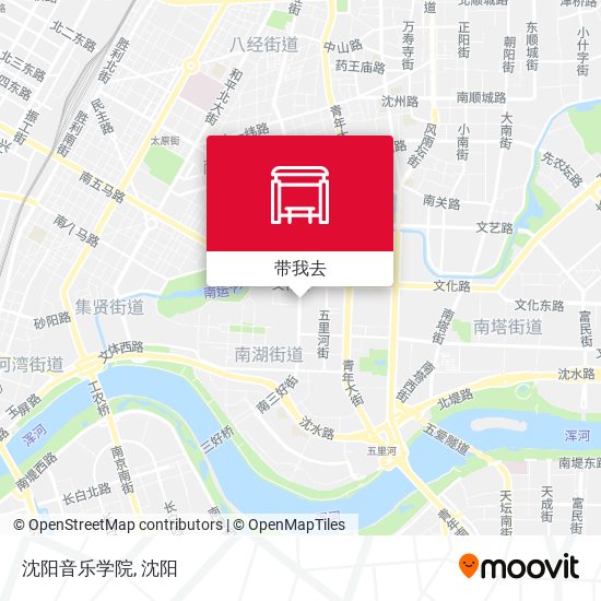 沈阳音乐学院地图