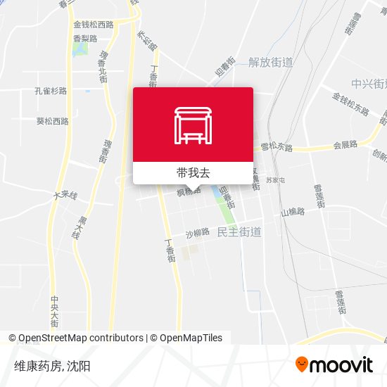 维康药房地图