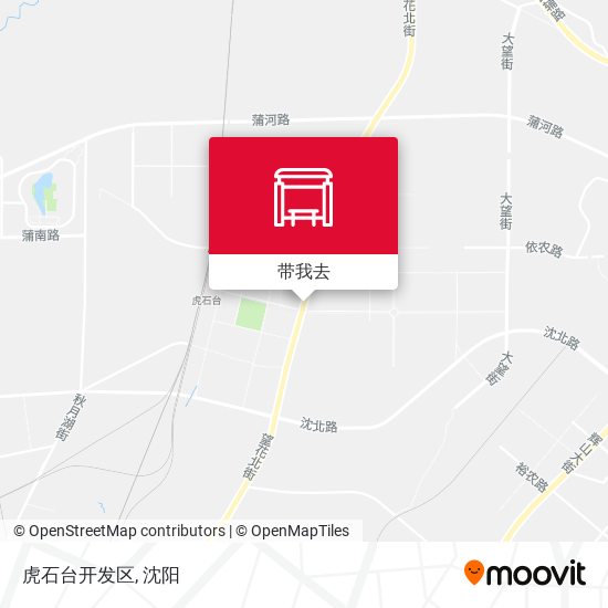 虎石台开发区地图