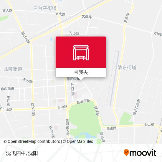 沈飞四中地图