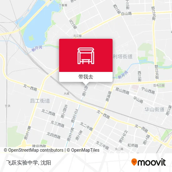 飞跃实验中学地图