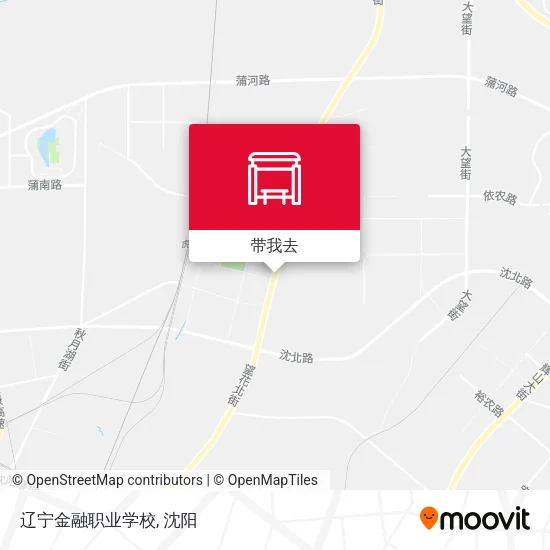 辽宁金融职业学校地图