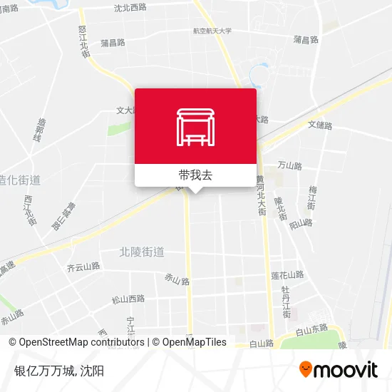 银亿万万城地图