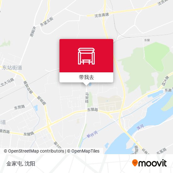 金家屯地图
