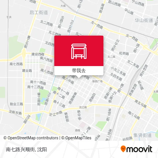 南七路兴顺街地图