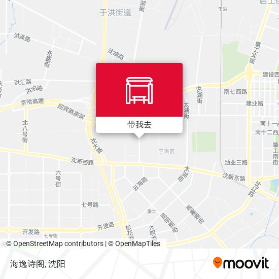 海逸诗阁地图