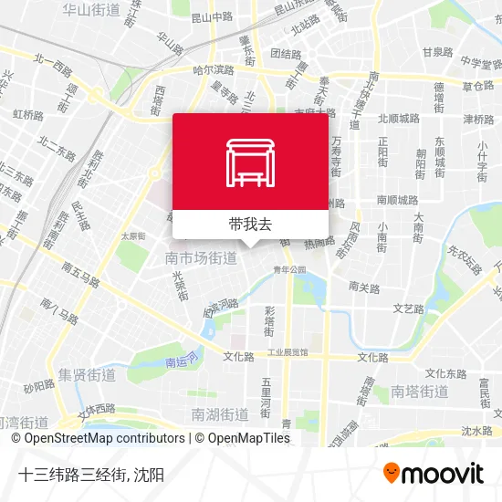 十三纬路三经街地图