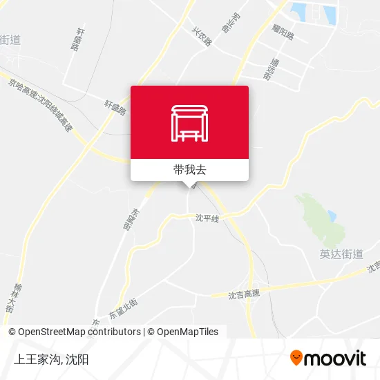 上王家沟地图