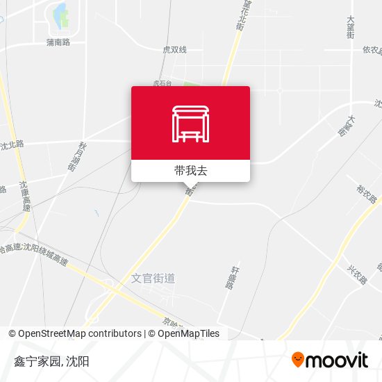 鑫宁家园地图