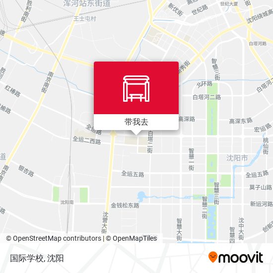 国际学校地图