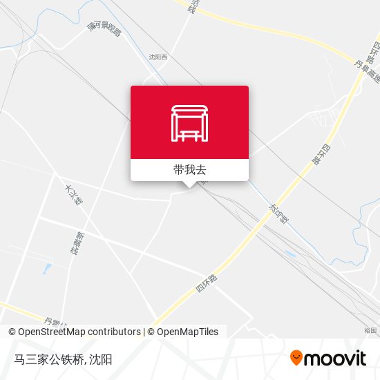 马三家公铁桥地图