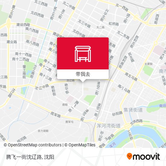 腾飞一街沈辽路地图