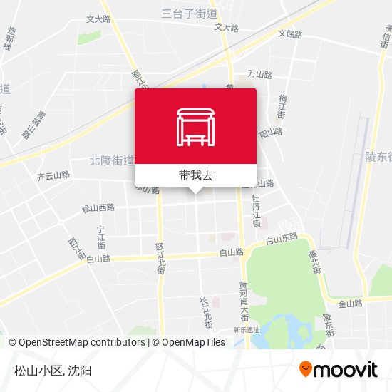 松山小区地图