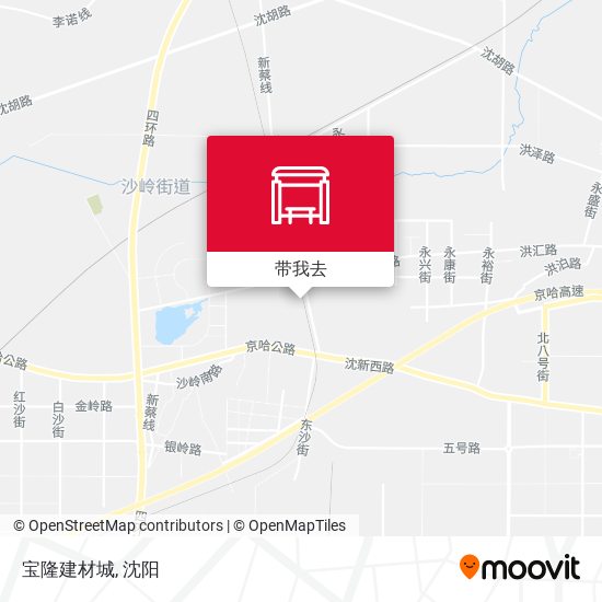 宝隆建材城地图