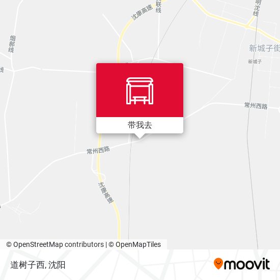 道树子西地图