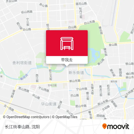 长江街泰山路地图