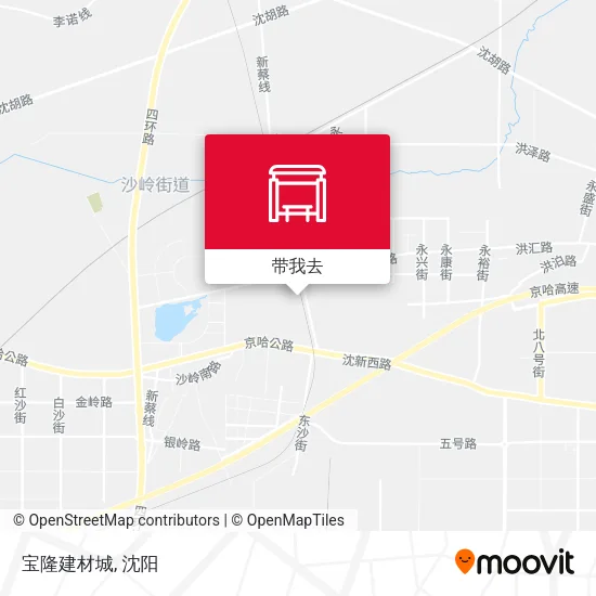 宝隆建材城地图