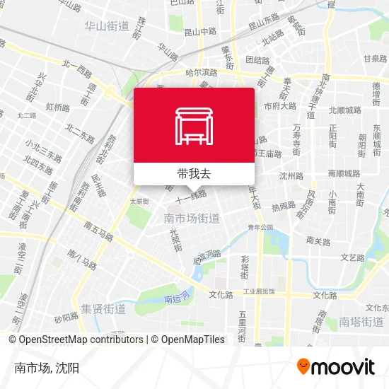 南市场地图