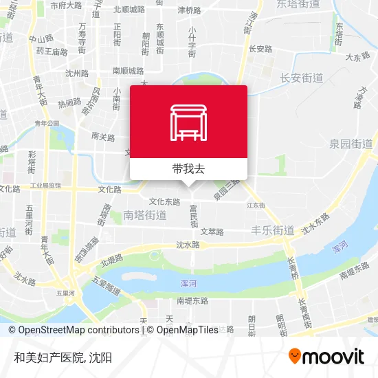 和美妇产医院地图