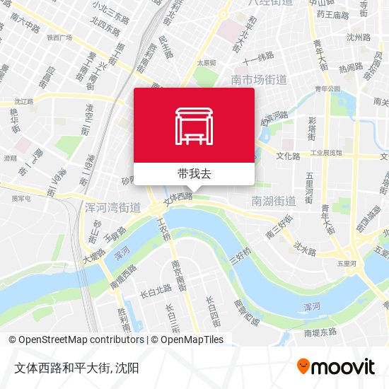 文体西路和平大街地图