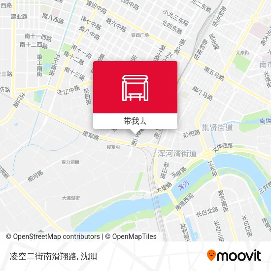 凌空二街南滑翔路地图