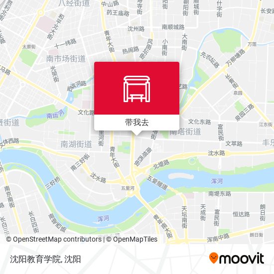 沈阳教育学院地图