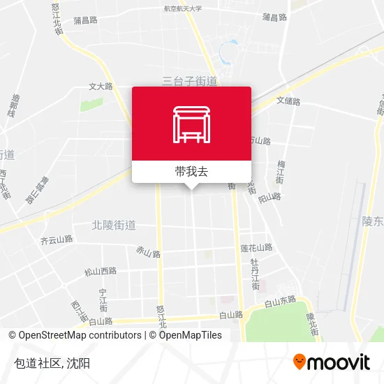 包道社区地图