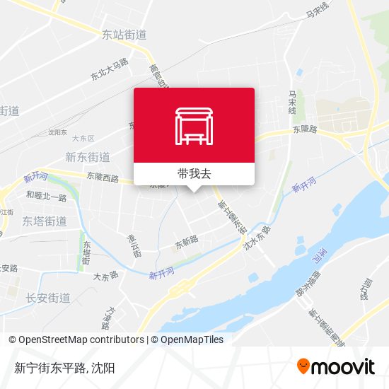 新宁街东平路地图