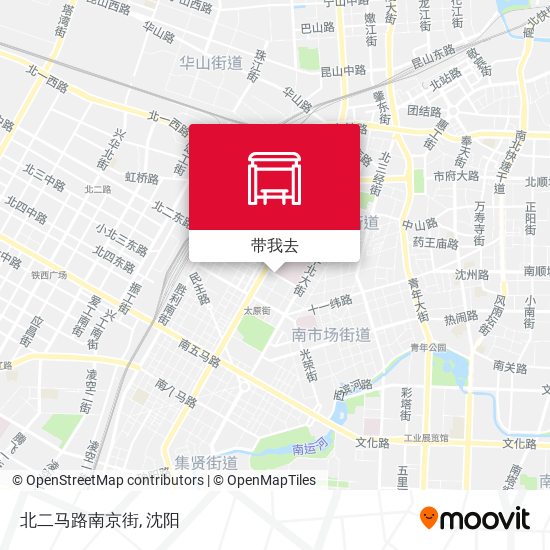 北二马路南京街地图