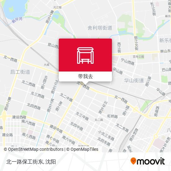 北一路保工街东地图