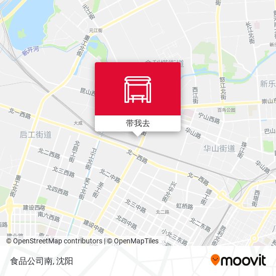 食品公司南地图