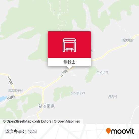 望滨办事处地图