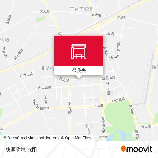 桃源欣城地图