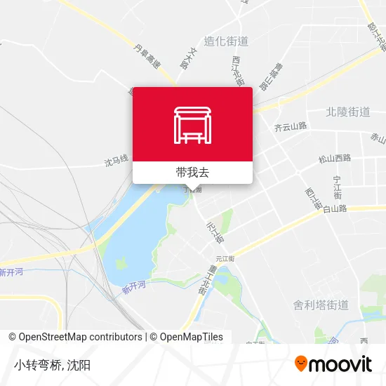 小转弯桥地图