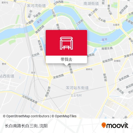 长白南路长白三街地图