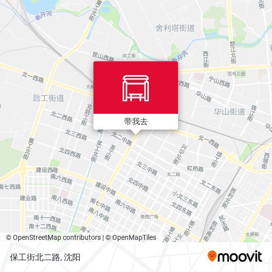 保工街北二路地图