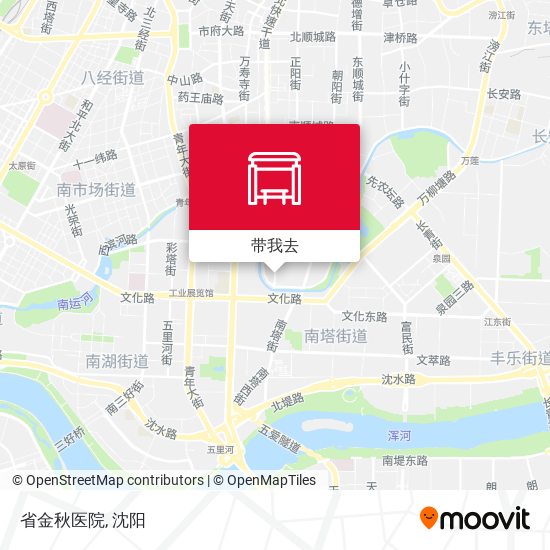 省金秋医院地图