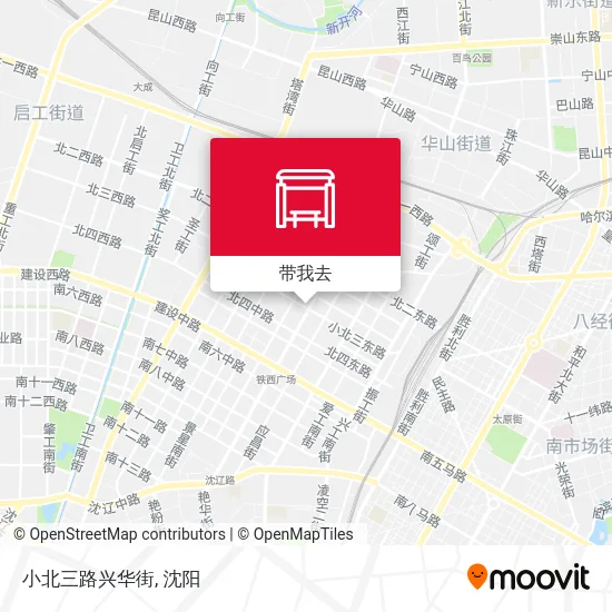 小北三路兴华街地图