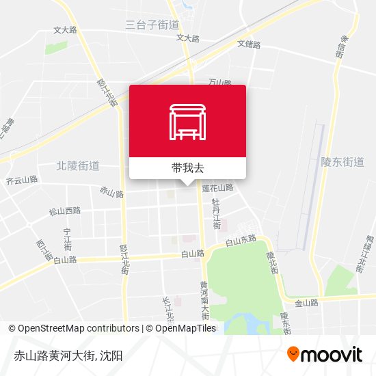 赤山路黄河大街地图