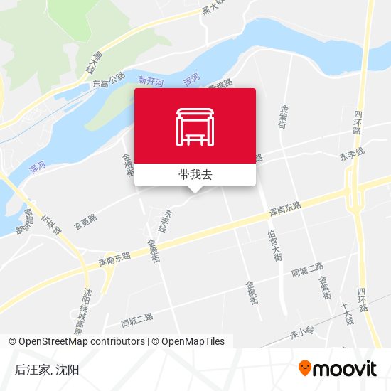 后汪家地图