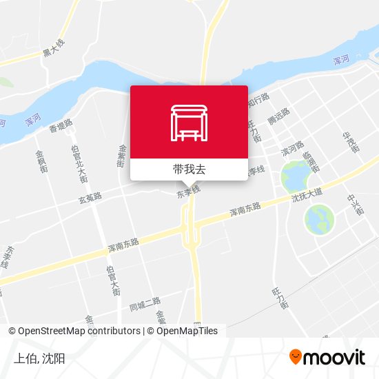 上伯地图