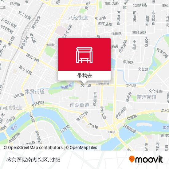 盛京医院南湖院区地图