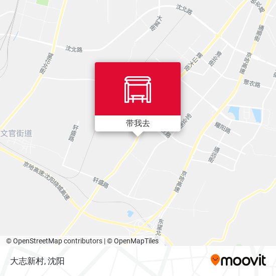 大志新村地图